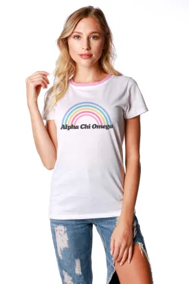 Alpha Chi Omega Darling Boyfriend Tee