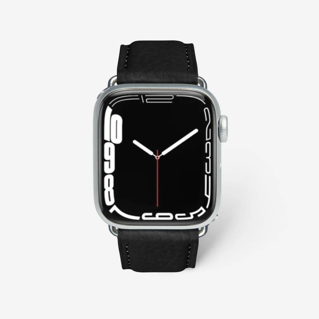Apple Watch Band (42/45/49mm) - Black Caviar