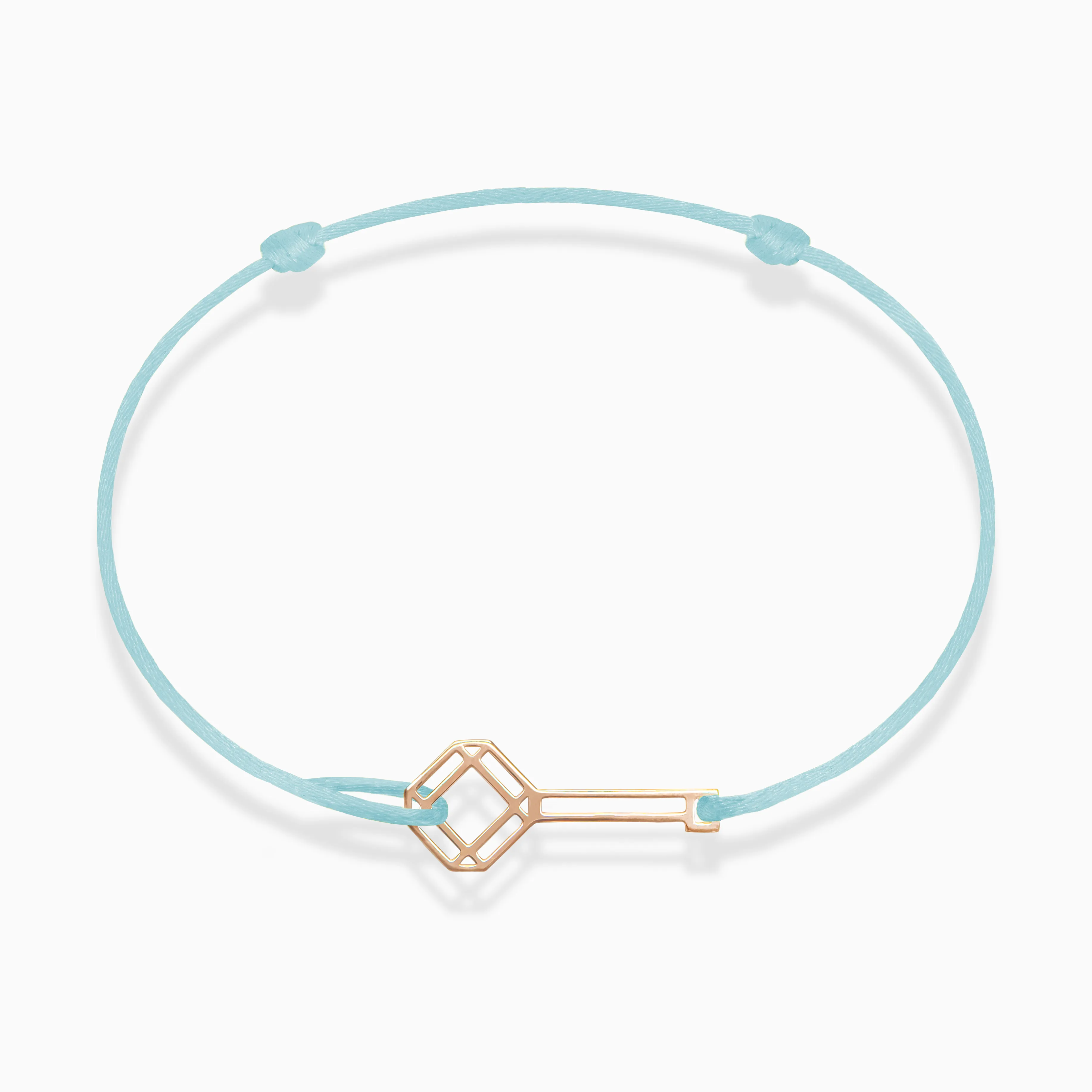 'ArKey' - Rose Gold Cord Bracelet (choose your colour cords)