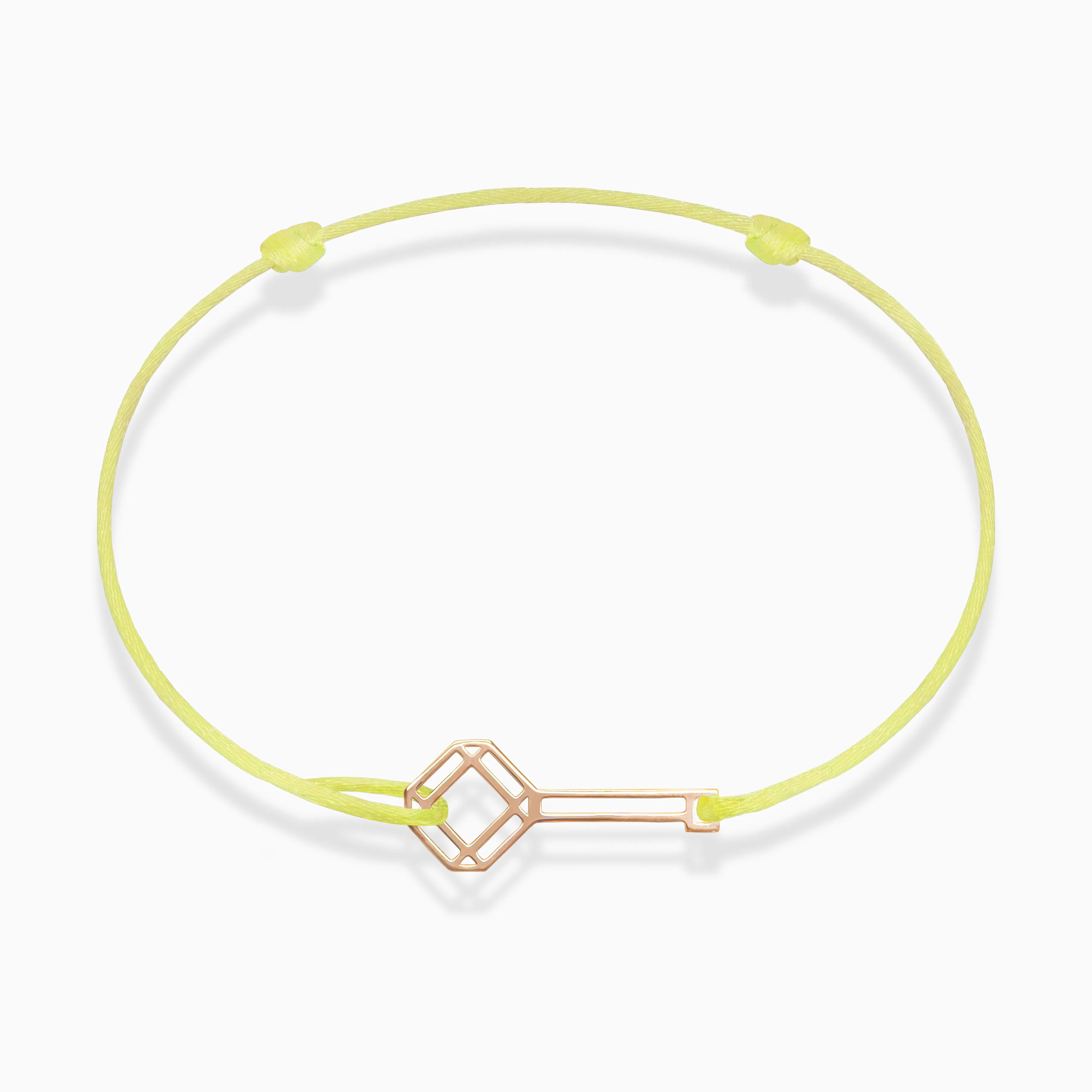 'ArKey' - Rose Gold Cord Bracelet (choose your colour cords)