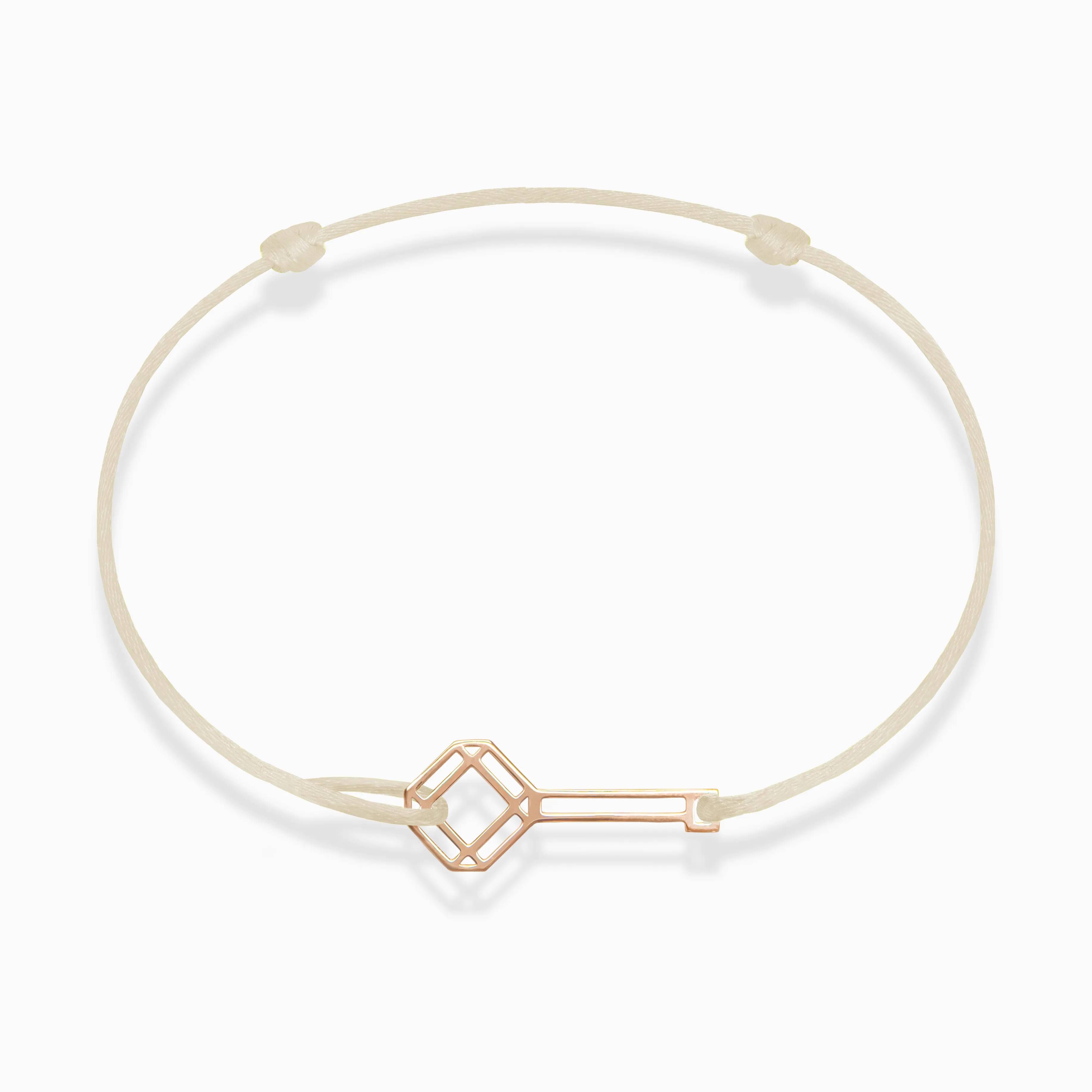 'ArKey' - Rose Gold Cord Bracelet (choose your colour cords)