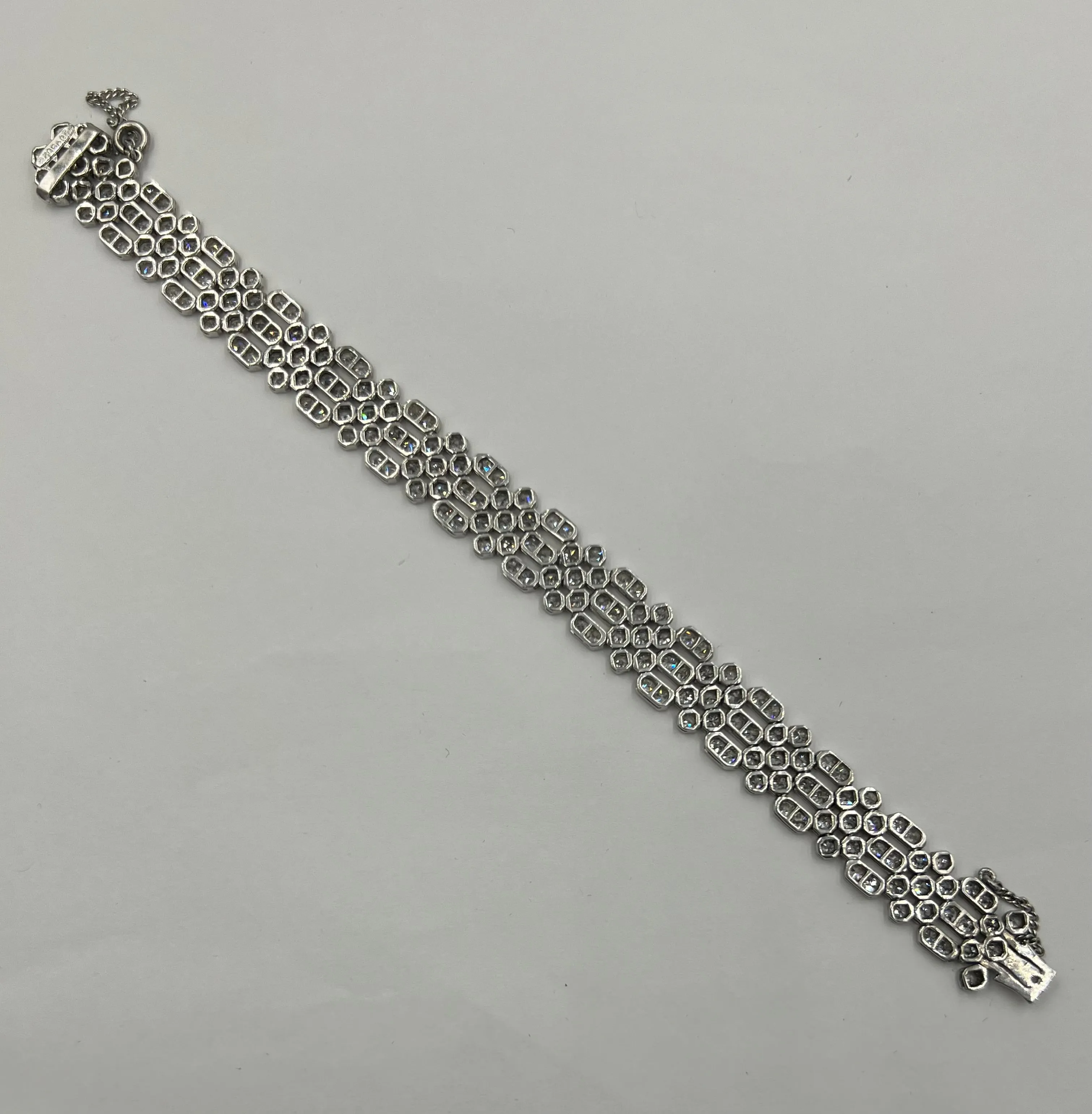 Art Deco Diamond Platinum Bracelet