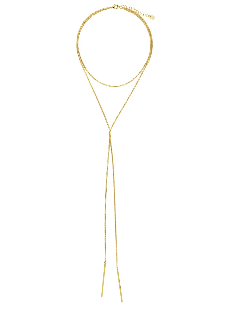 Bar Drops Chain Choker