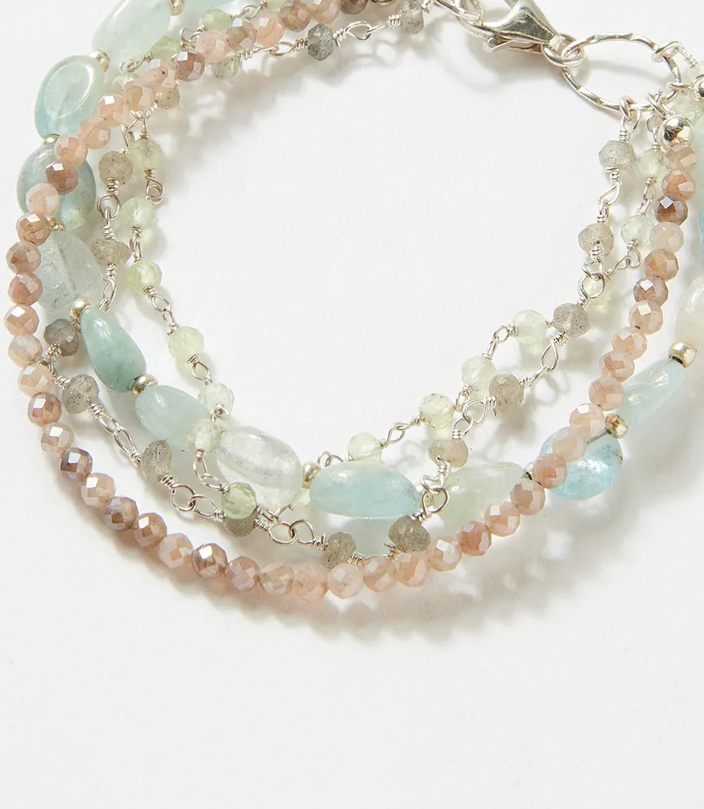 Beaded Multistrand Bracelet