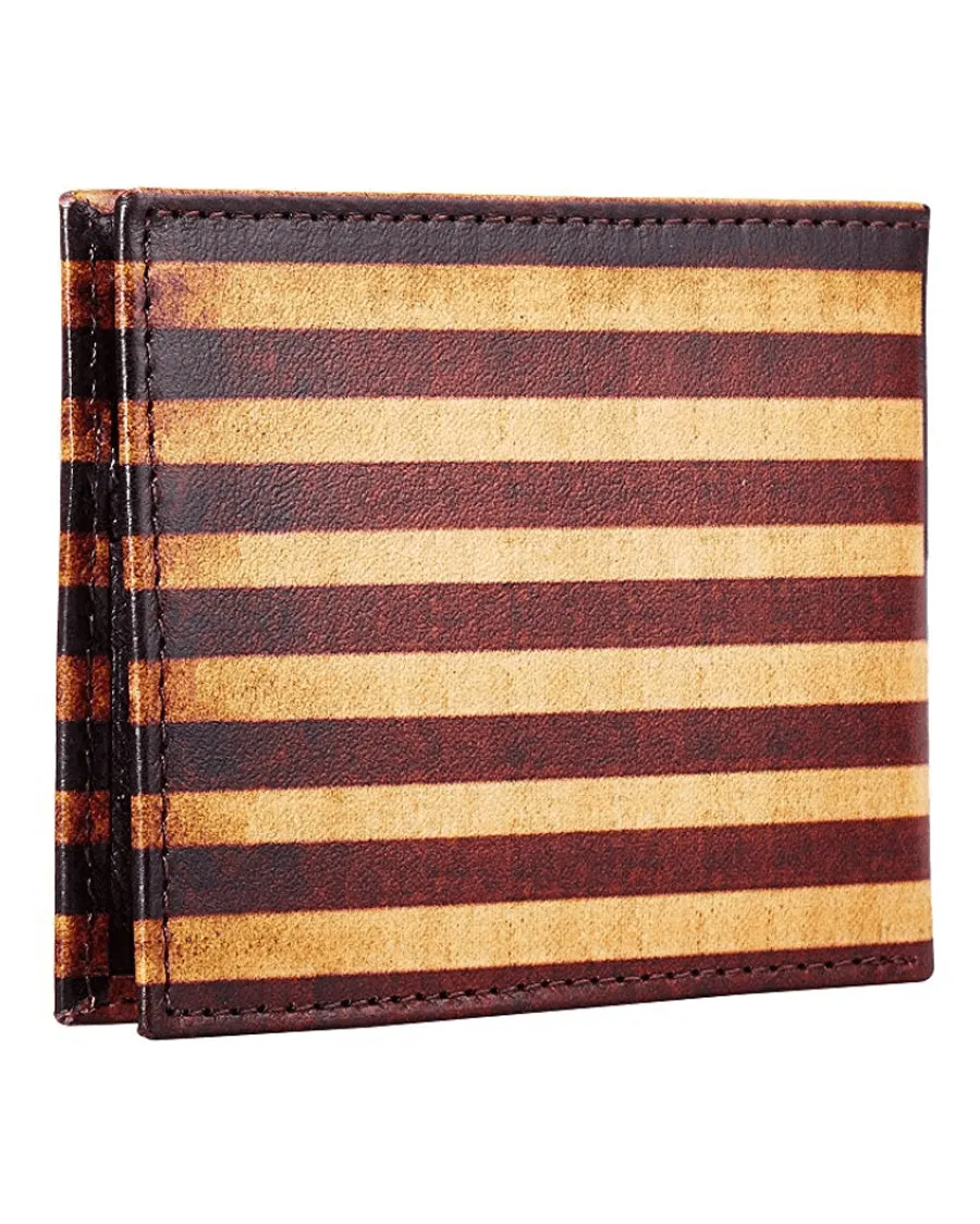 Bi-Fold Vintage American Flag Rodeo Wallet