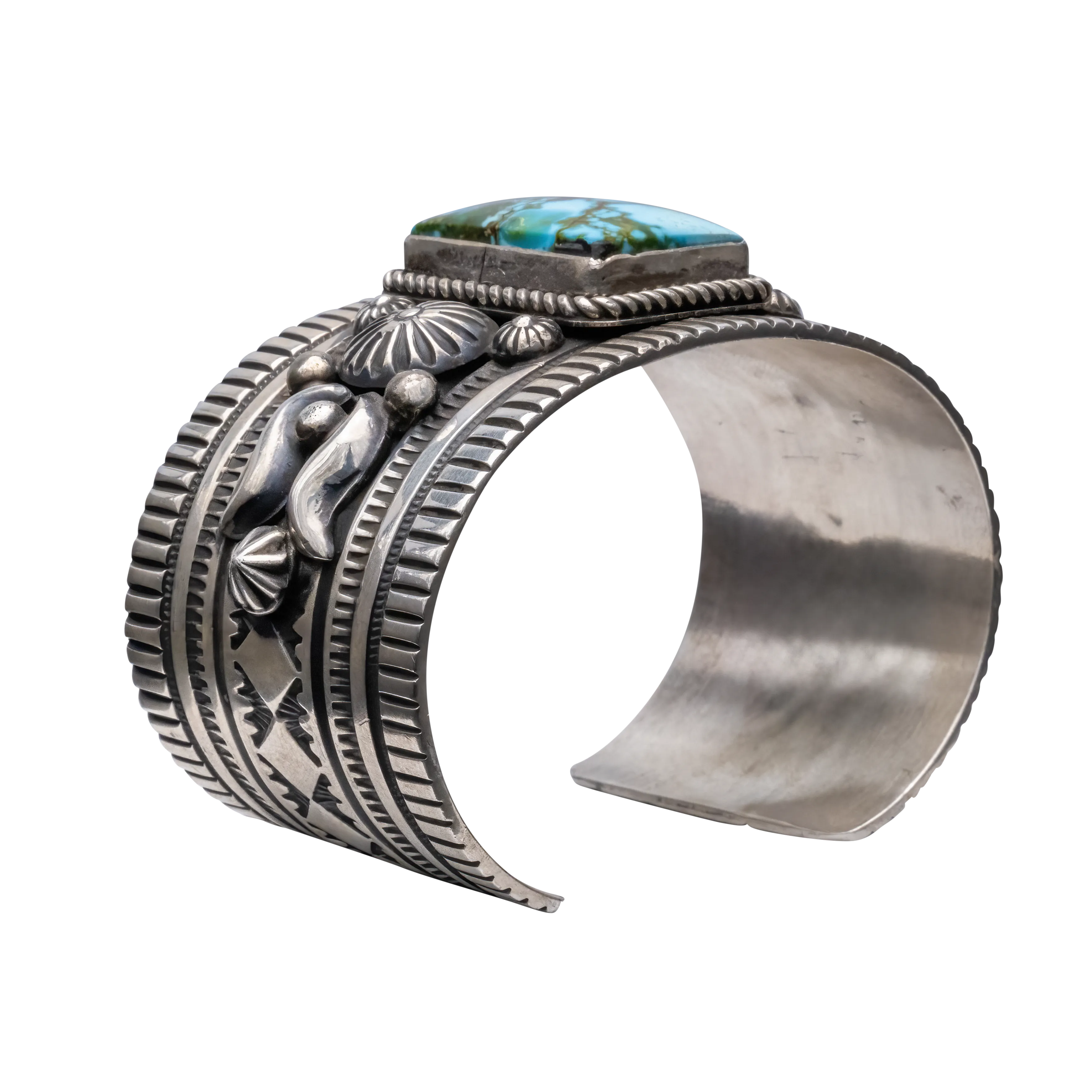 Birdseye Kingman Turquoise Cuff | Albert Jake
