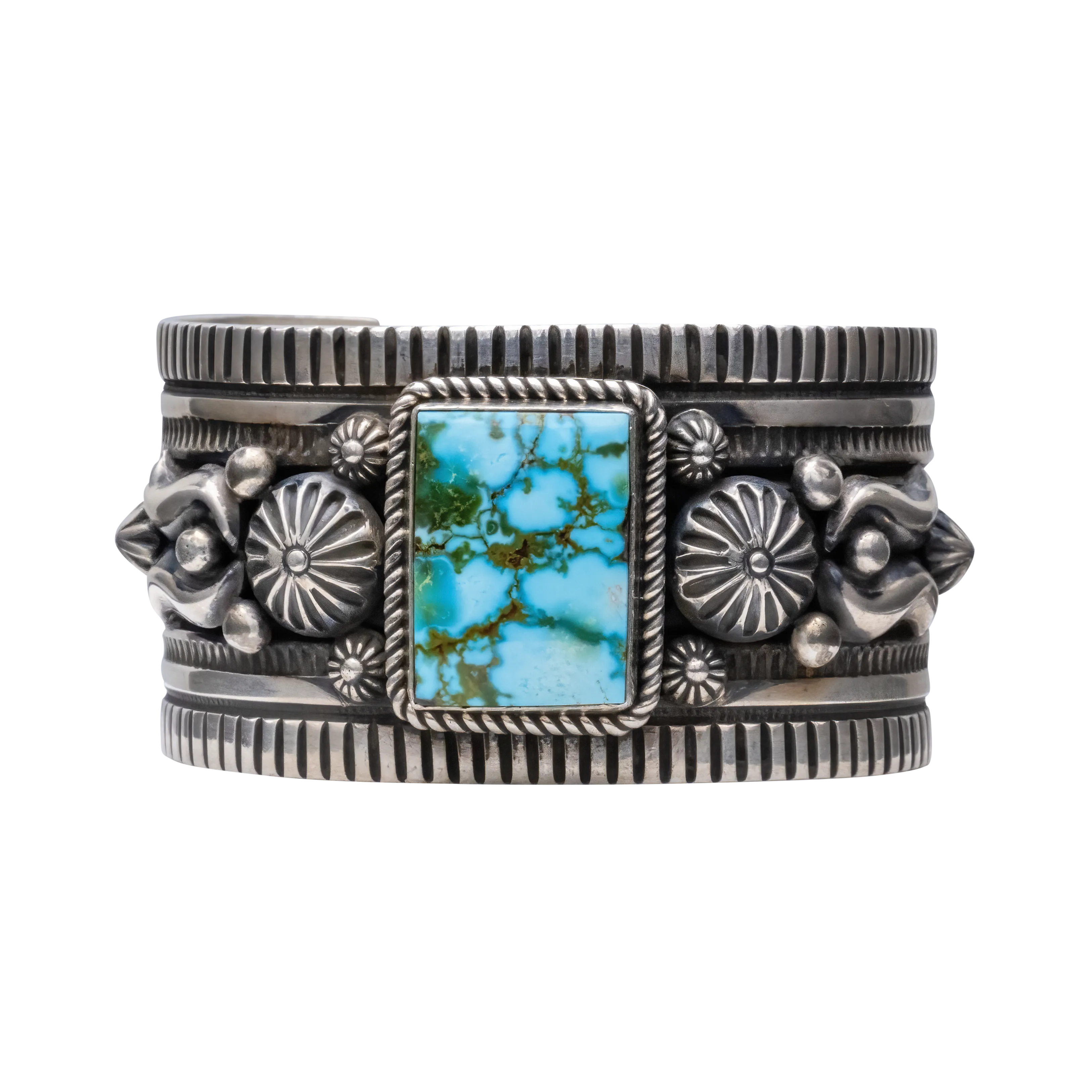 Birdseye Kingman Turquoise Cuff | Albert Jake