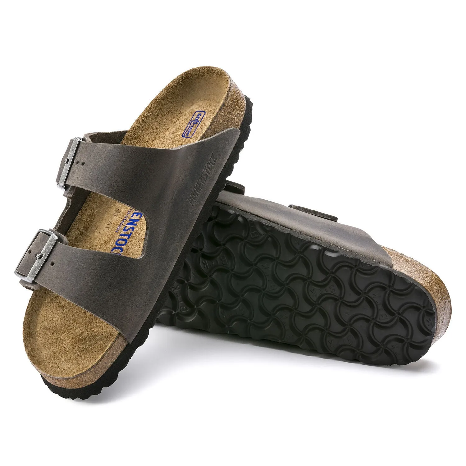Mens or Womens Birkenstock Arizona Soft Footbed Oiled Leather Sandals
