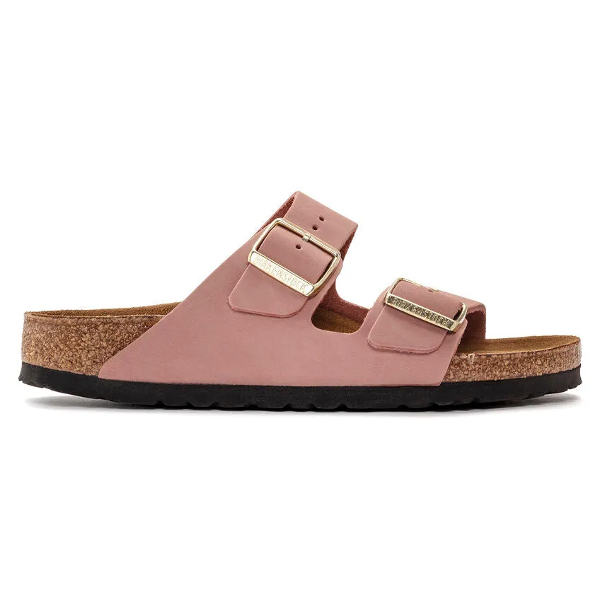 BIRKENSTOCK Womens Arizona Soft Footbed Sandals in Old Rose