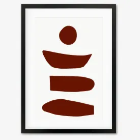 Boho Design Framed Art