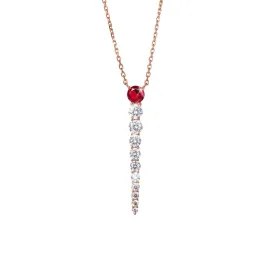 Bon Bon Cherry Red Necklace