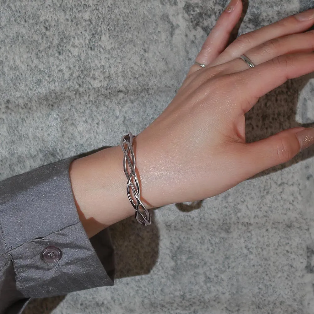 Braided Twist Bangle