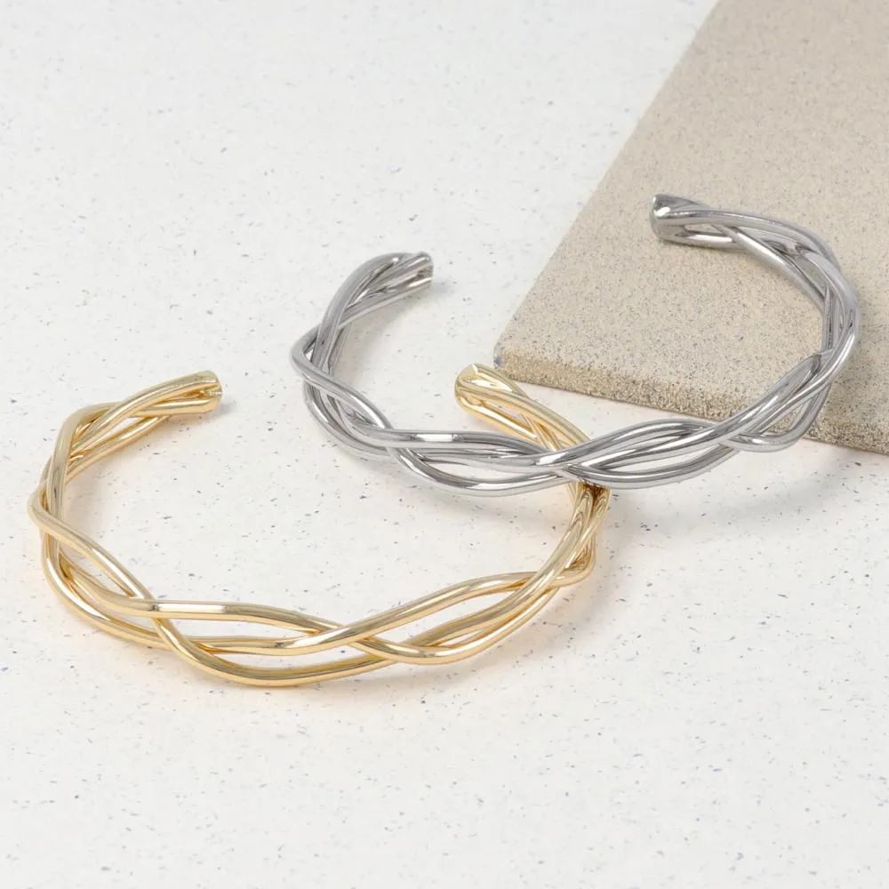 Braided Twist Bangle