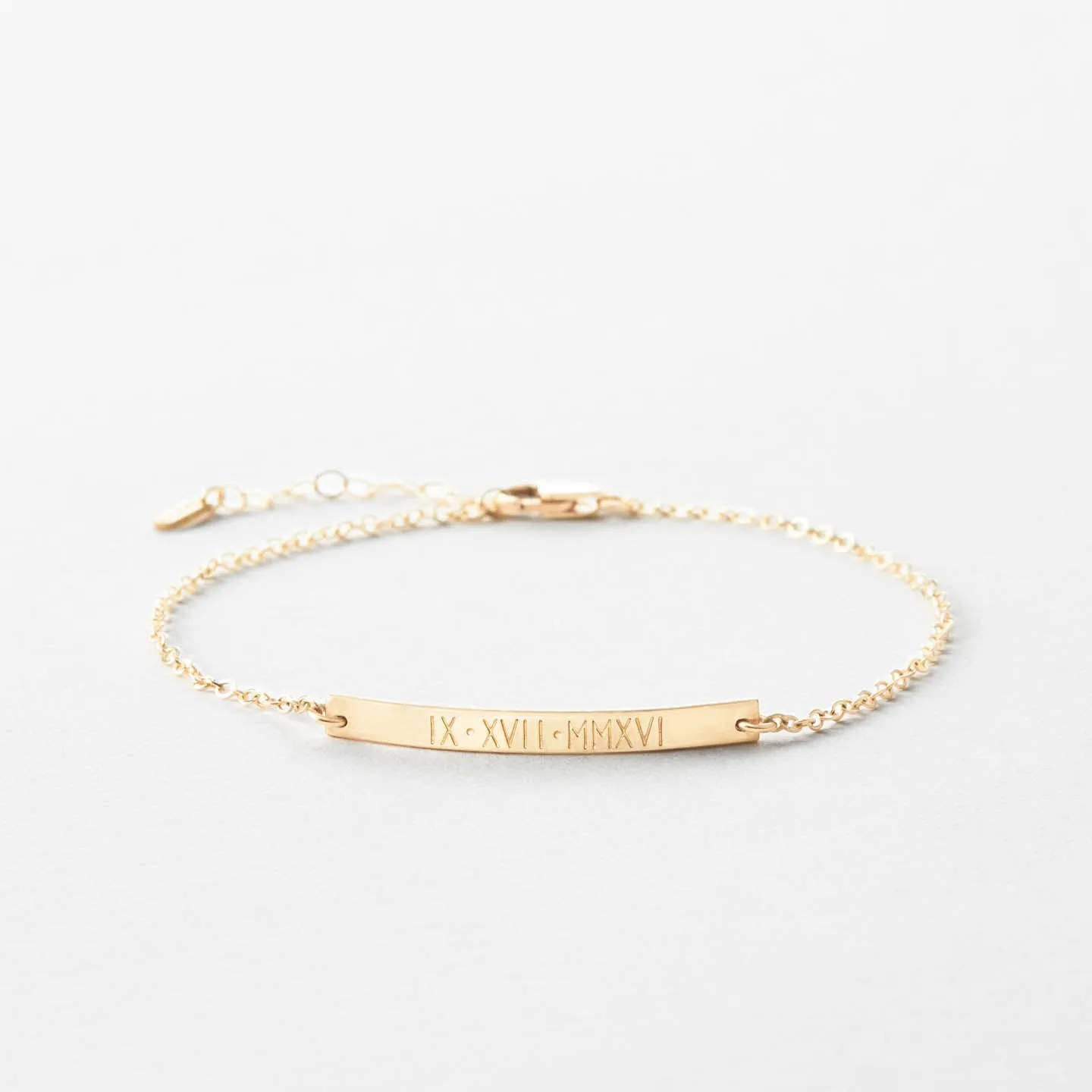 Bridesmaid Personalized Bracelet Set