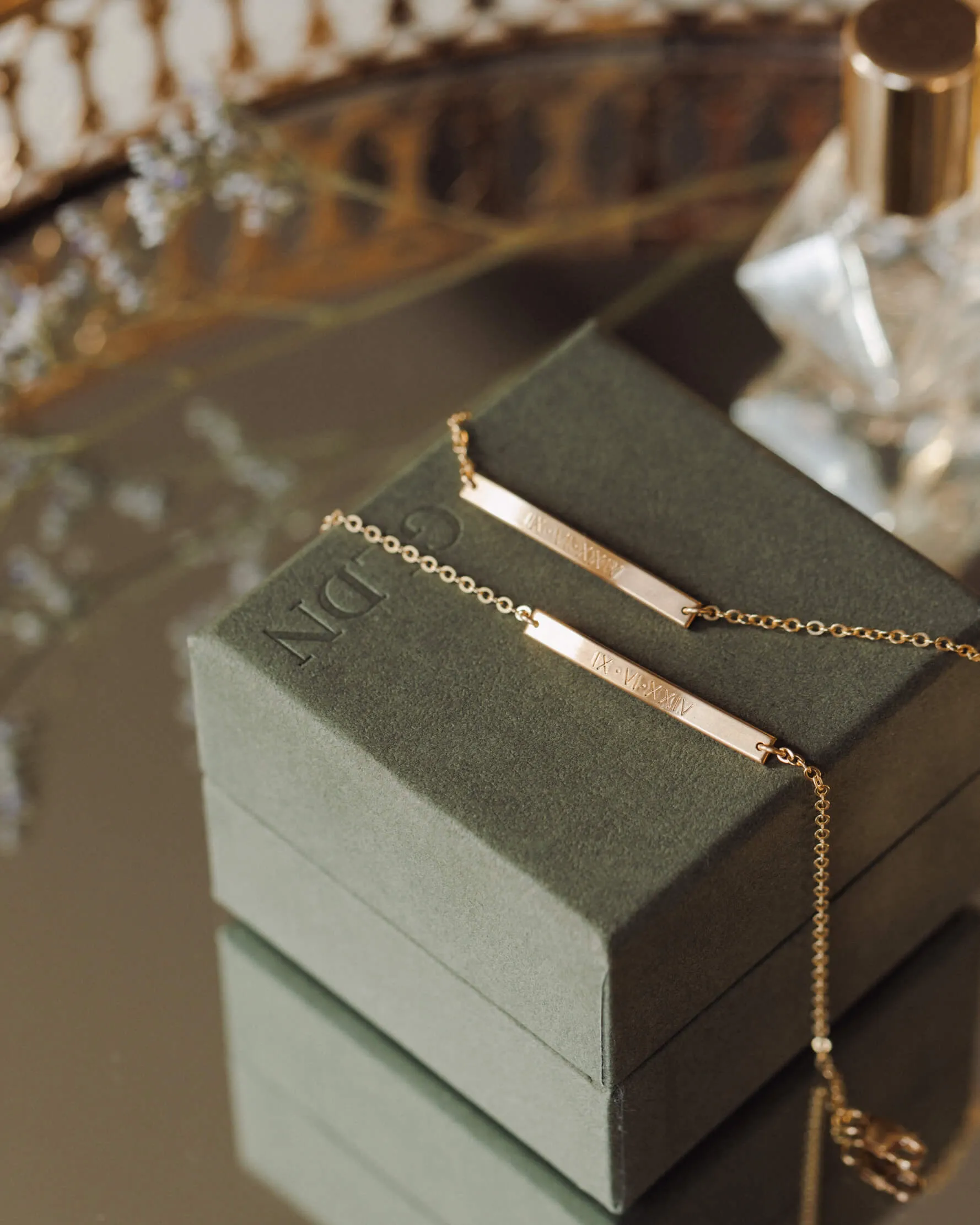 Bridesmaid Personalized Bracelet Set