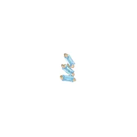 BUDDHA JEWELRY STAXX - LONDON BLUE TOPAZ - THREADLESS END