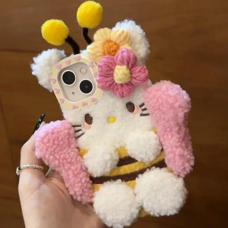 Bumble Bee Kitty iPhone Case