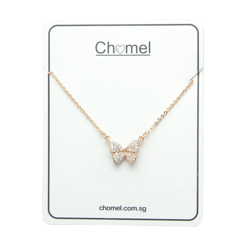 Butterfly Cubic Zirconia Necklace