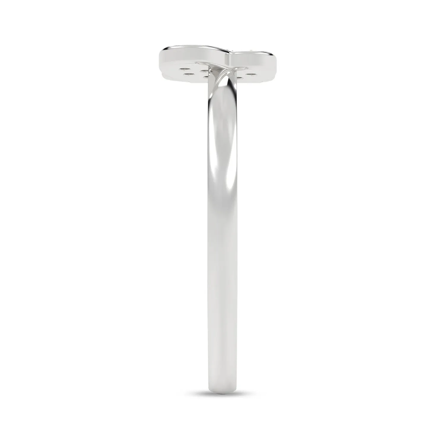 Butterfly Diamond Glistening Ring