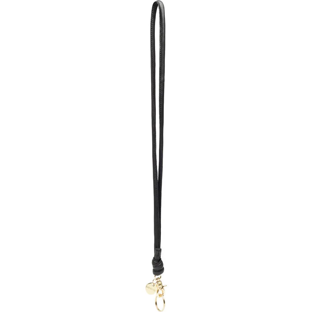 Classic keyhanger in soft leather / 15988 - Black (Nero)