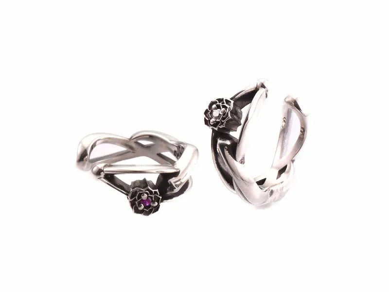 Crossing Snake Earcuff