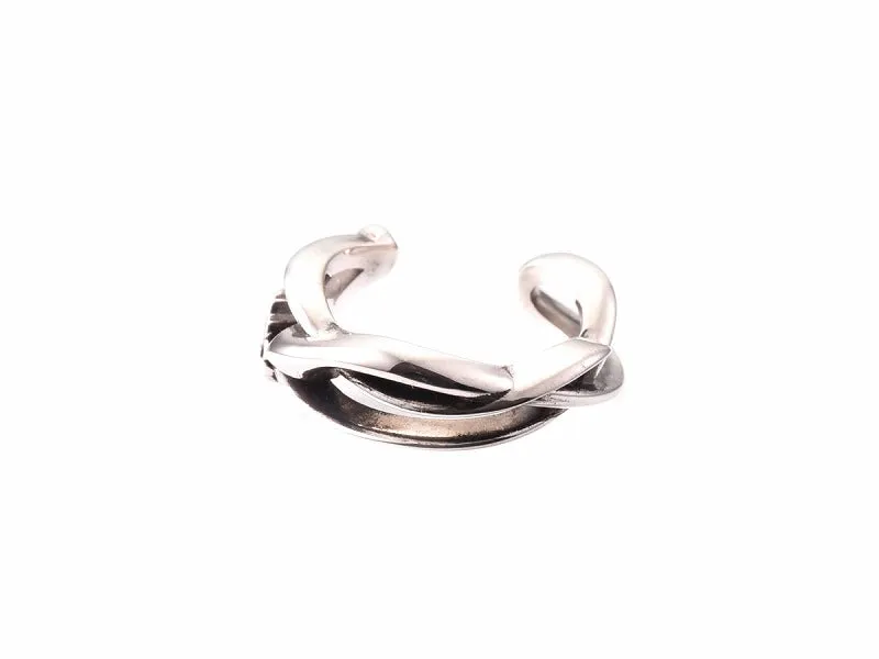 Crossing Snake Earcuff