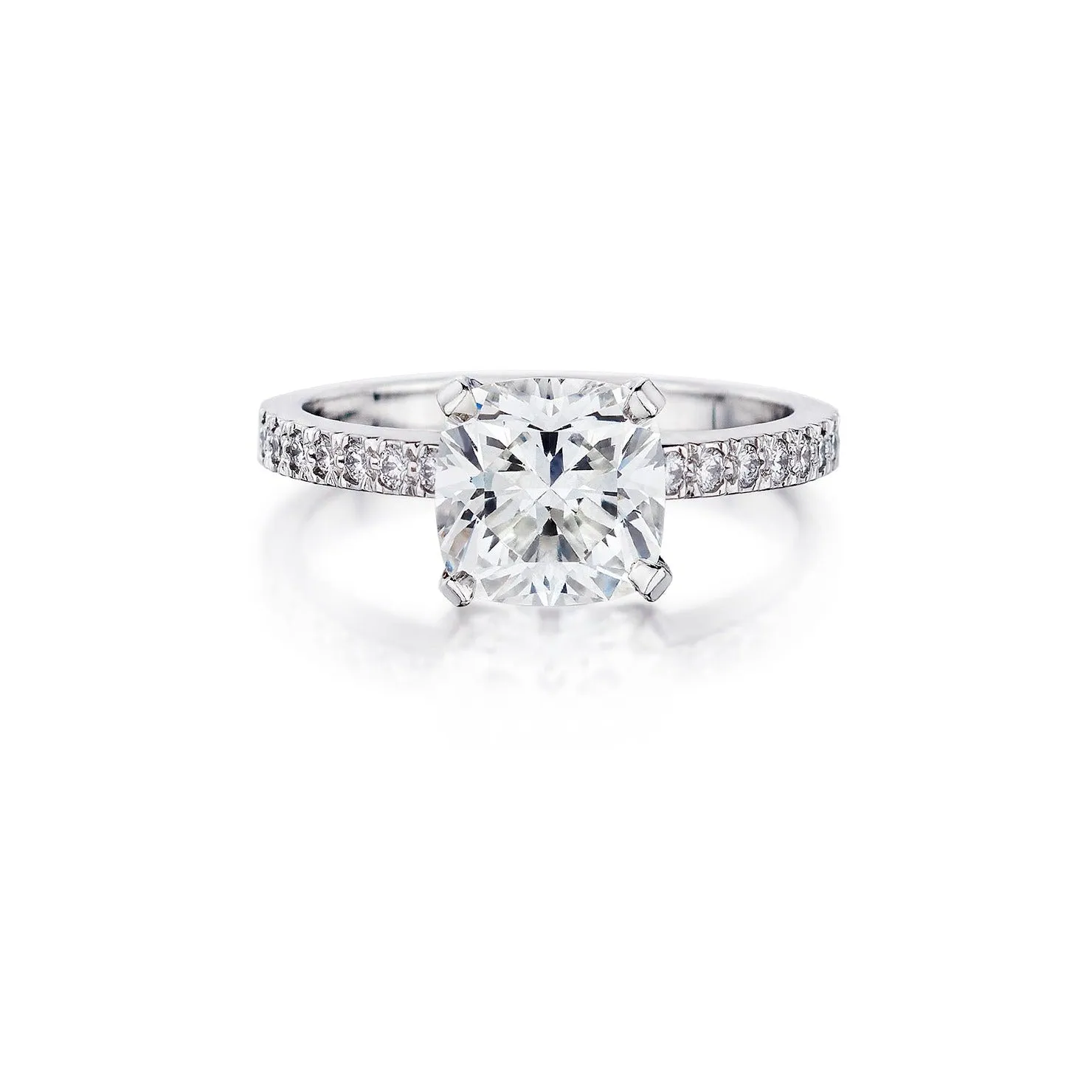 Cushion Cut Diamond Ring