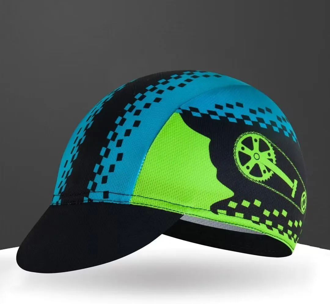 Cycling Cap for Man and Woman Cycling Hat Under Helmet-Polyester Breathable Sweat Absorbent