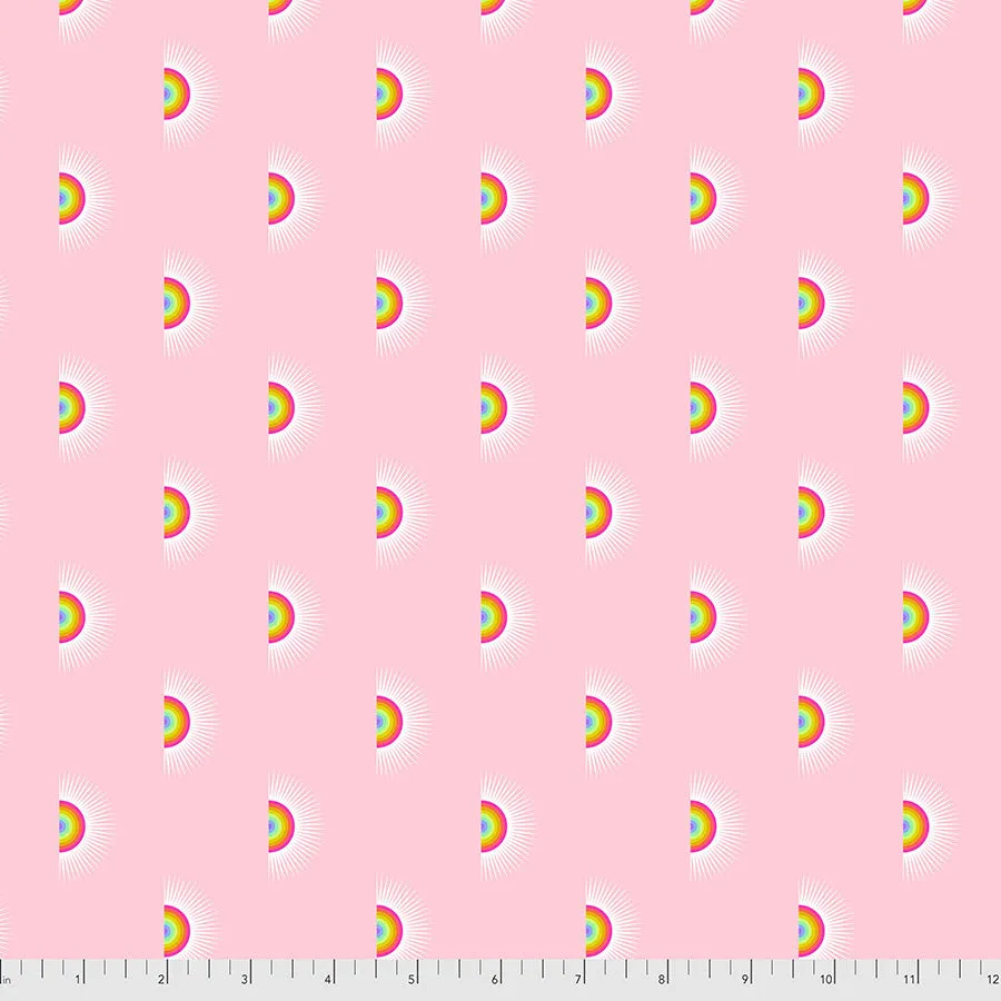 Daydreamer - Sundaze - Guava - PWTP176. Priced per 25cm.Tula Pink