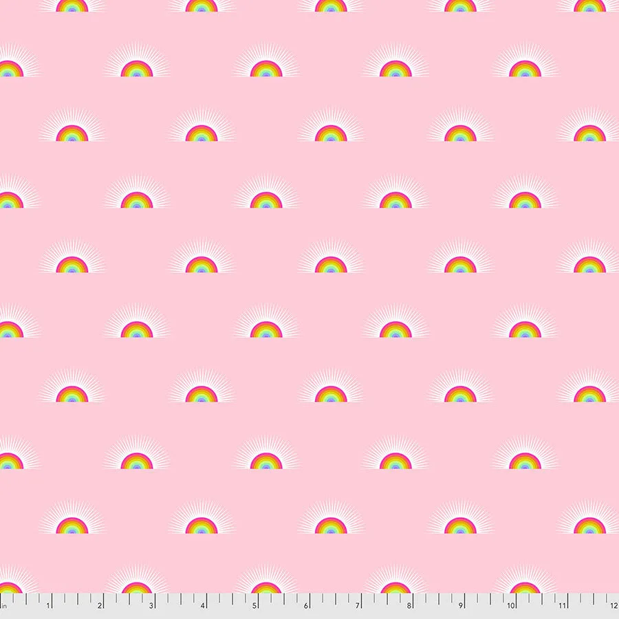 Daydreamer - Sundaze - Guava - PWTP176. Priced per 25cm.Tula Pink