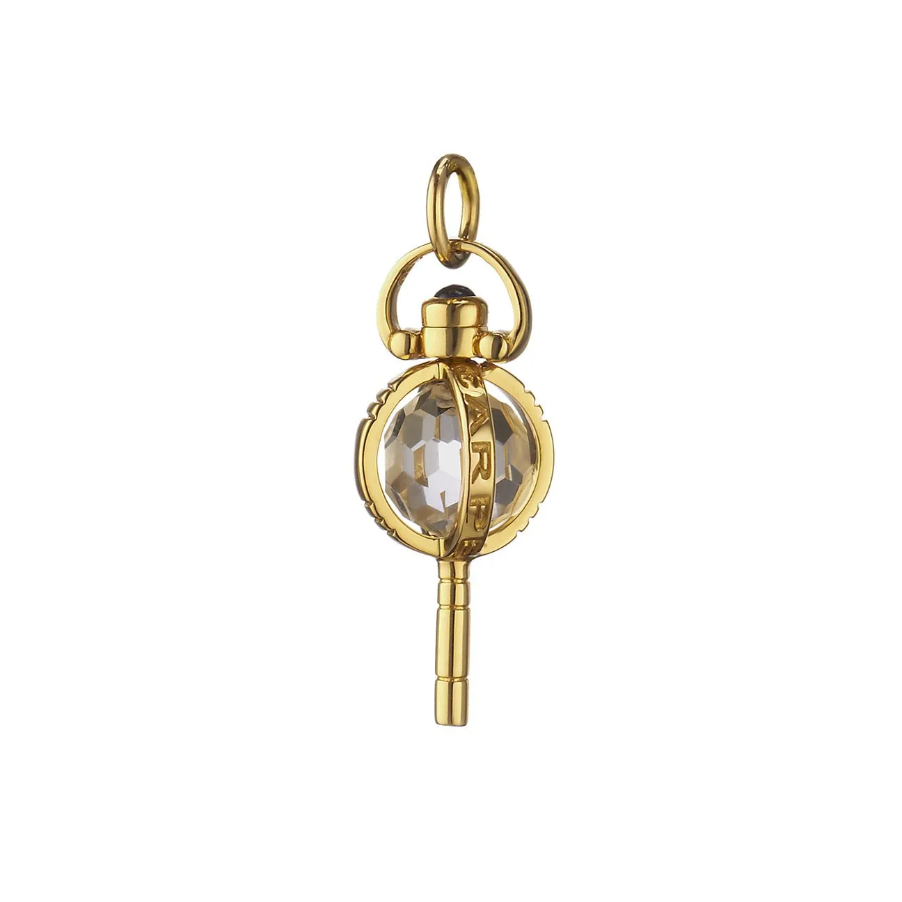 Design Your Own Mother of Pearl Sun and Mini "Carpe Diem" Key Charm Necklace