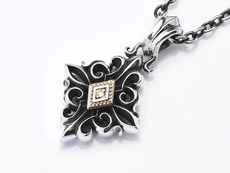 Diamond Shape Gate Pendant