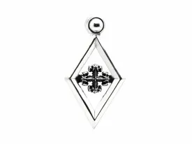 Diamond Sign Earrings