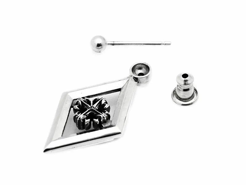 Diamond Sign Earrings