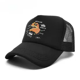 Dino Mesh Camo Trucker Hat - Fushia