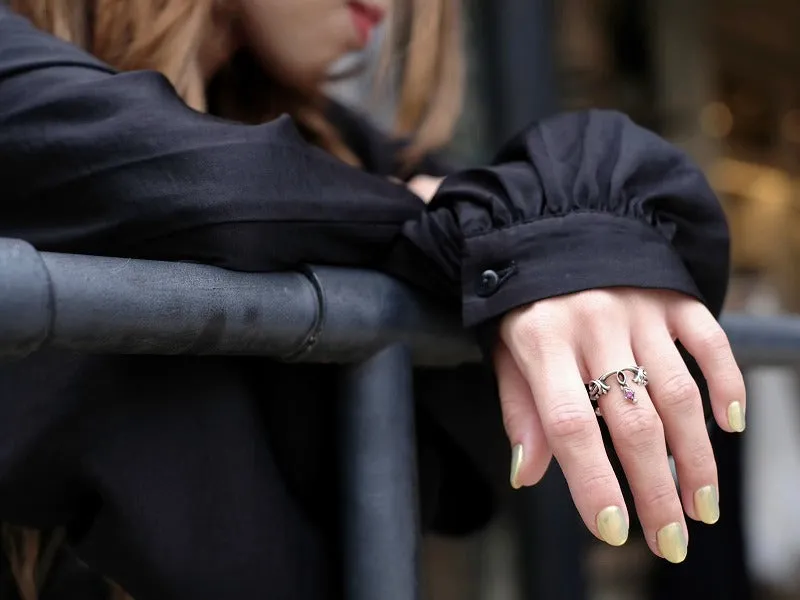 Drop Ornament Ring