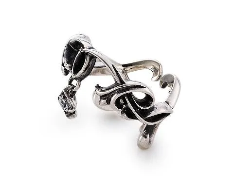 Drop Ornament Ring