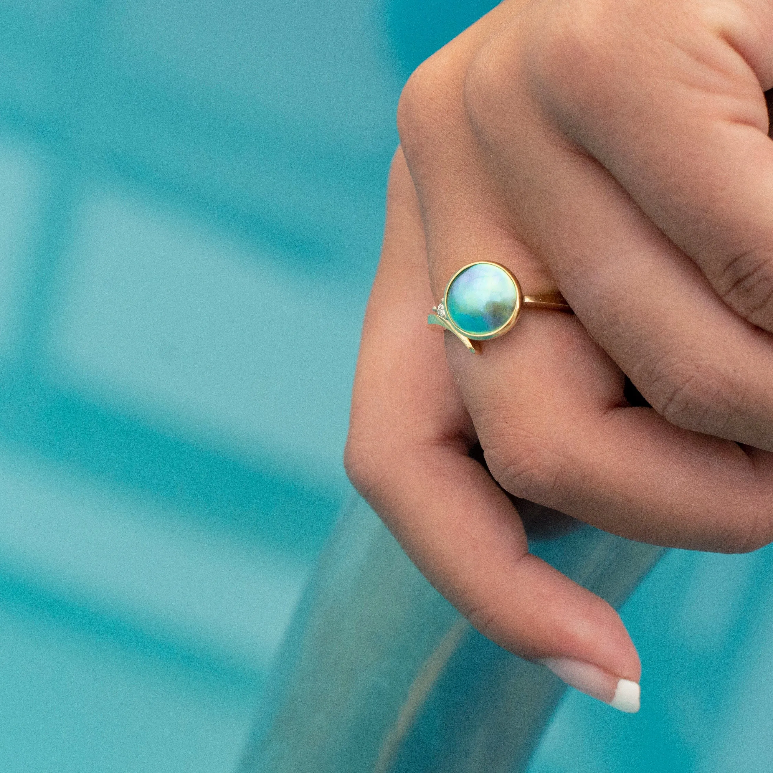 Eyris Pearl Ring