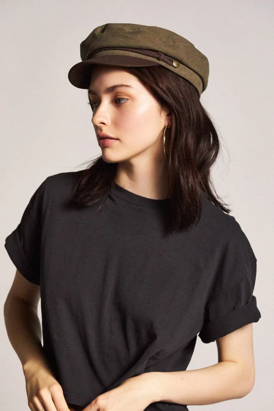 Fiddler Cap - Army/Bison