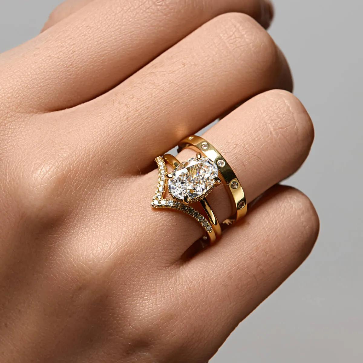 Fluted Half Band