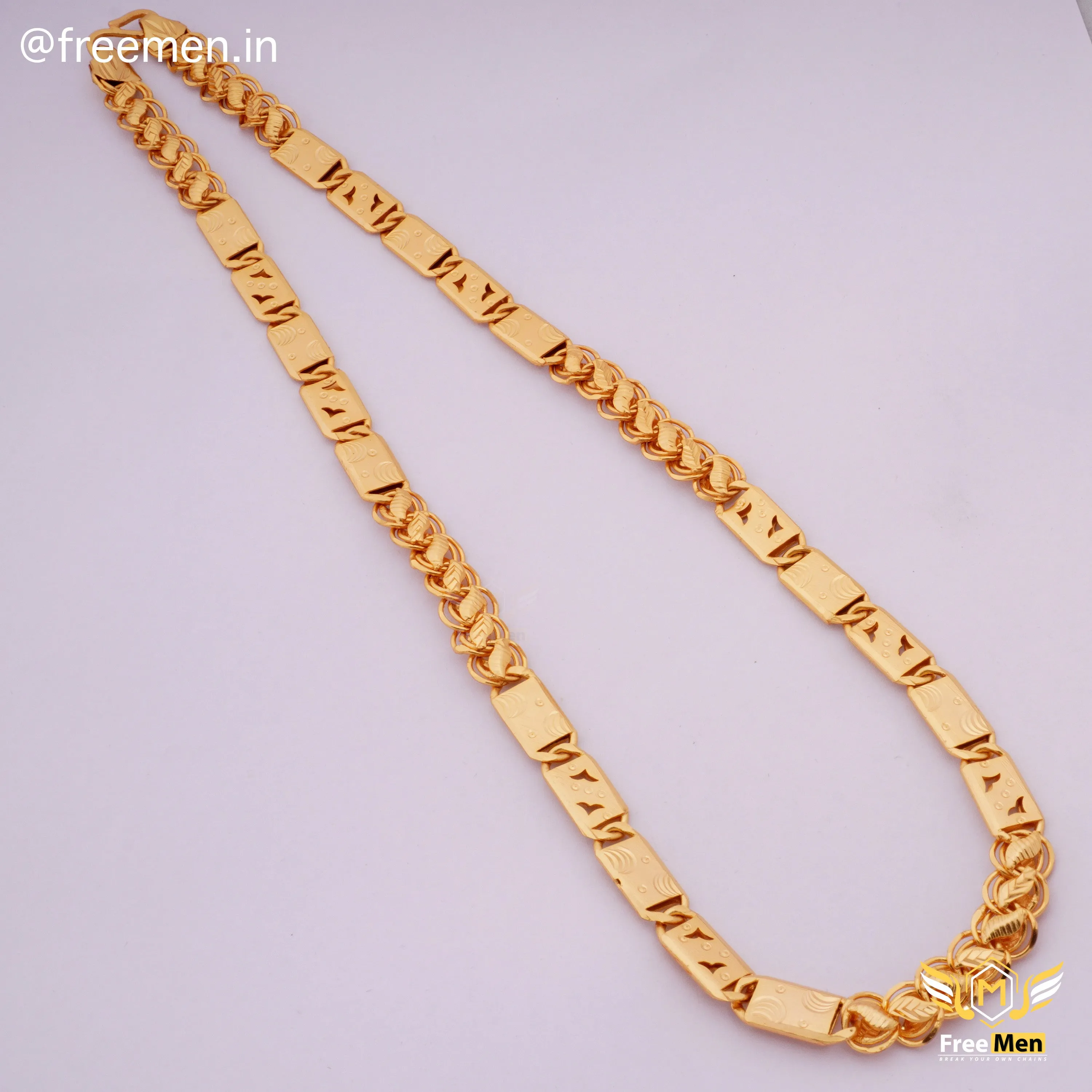 Freemen Best Special Lotus Nawabi Design Chain for Men - FM218