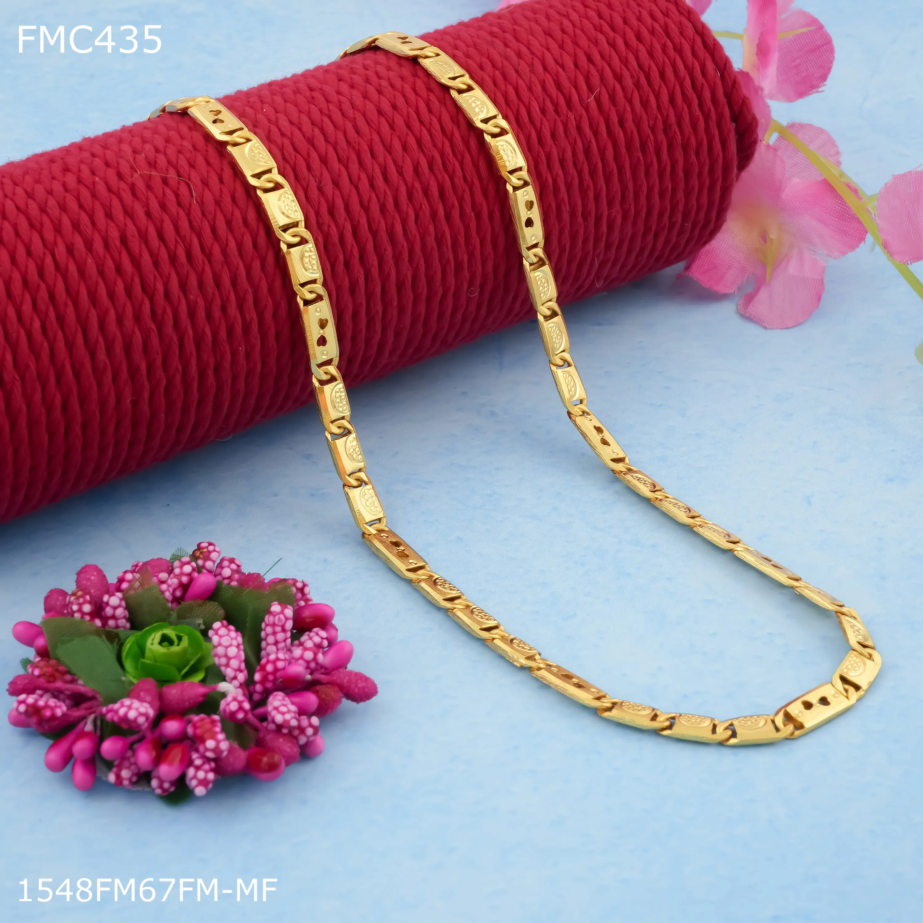 Freemen Dubal heart Nawabi Chain Design - FMC435