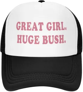 Funny Trucker Hat for Women Hot Pink Funny Gag Trucker Hats for Men Girls Trip