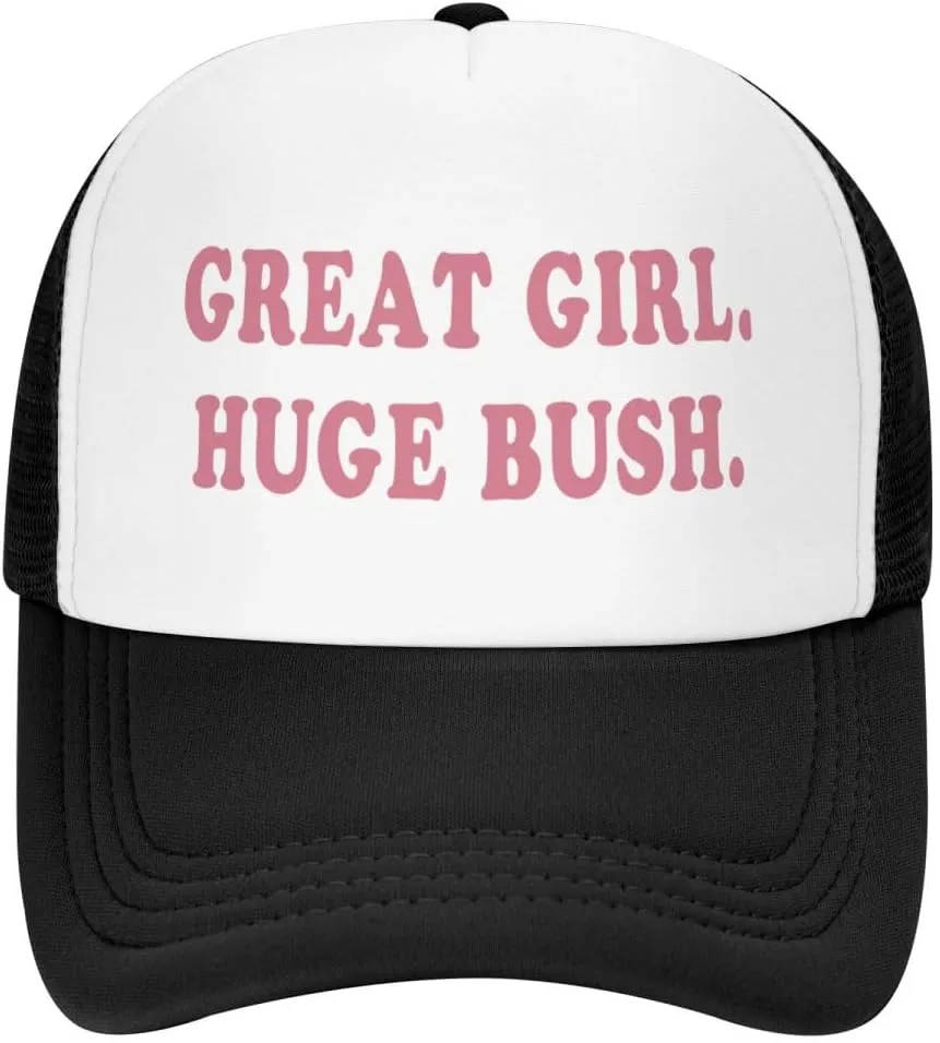 Funny Trucker Hat for Women Hot Pink Funny Gag Trucker Hats for Men Girls Trip