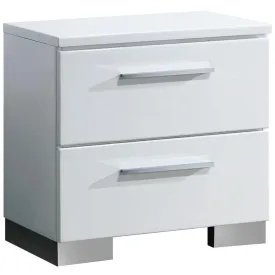 Furniture of America Clementine 2-Drawer Nightstand CM7201N