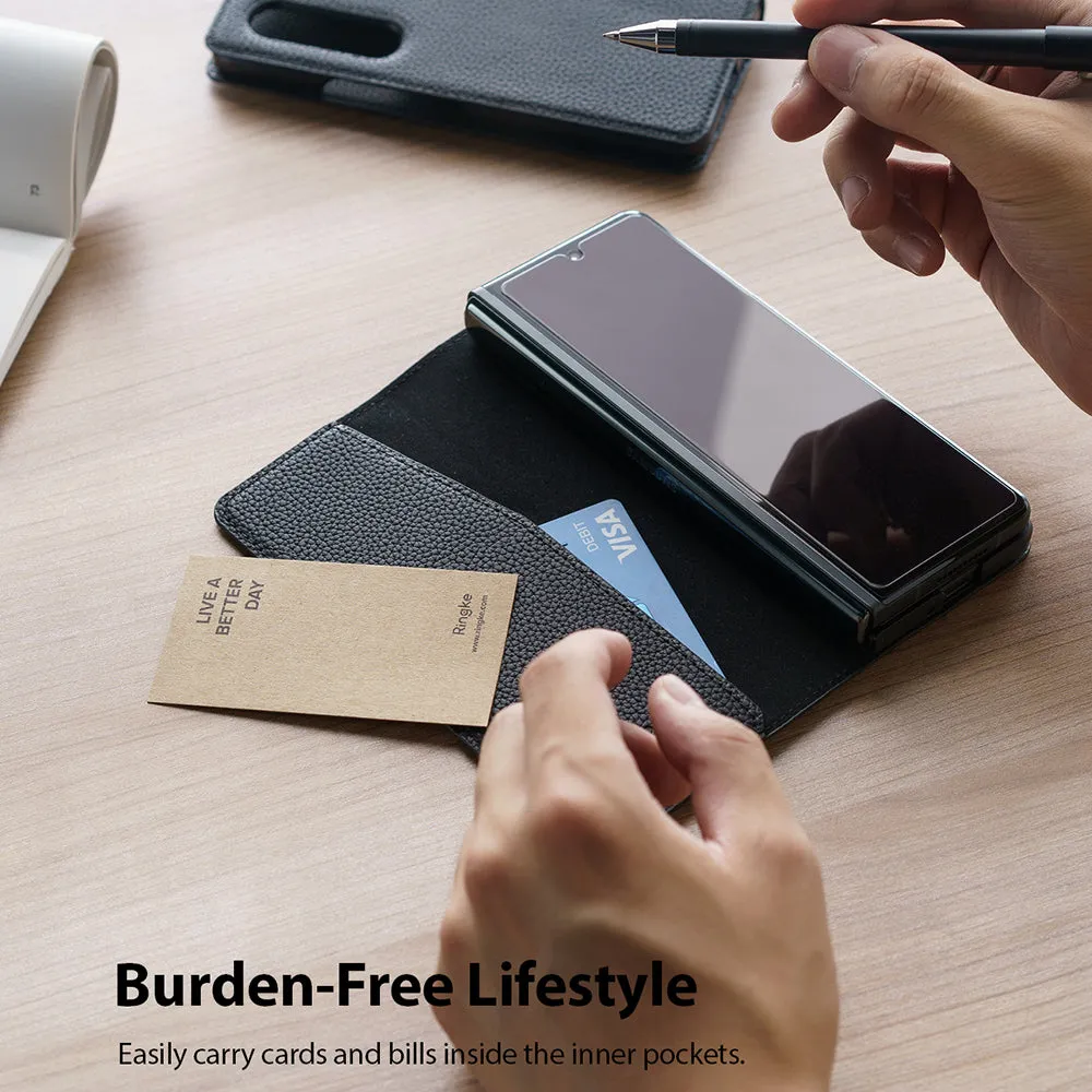 Galaxy Z Fold 3 Case | Folio Signature EZ Strap
