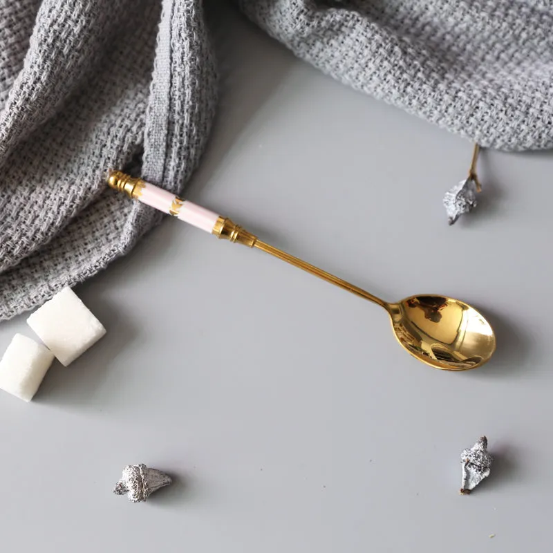 Gatsby Elegant Modern Dessert Spoons - Set of 4