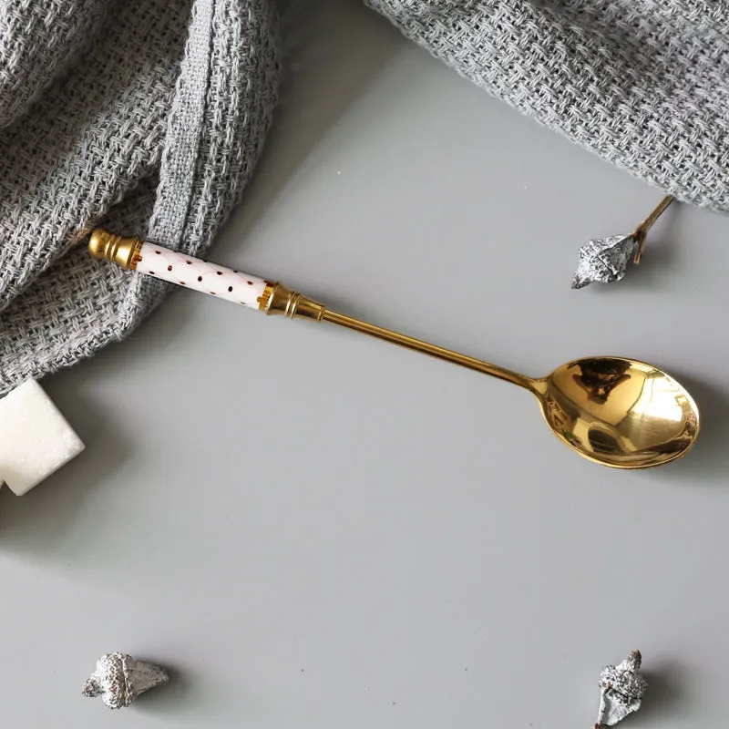 Gatsby Elegant Modern Dessert Spoons - Set of 4