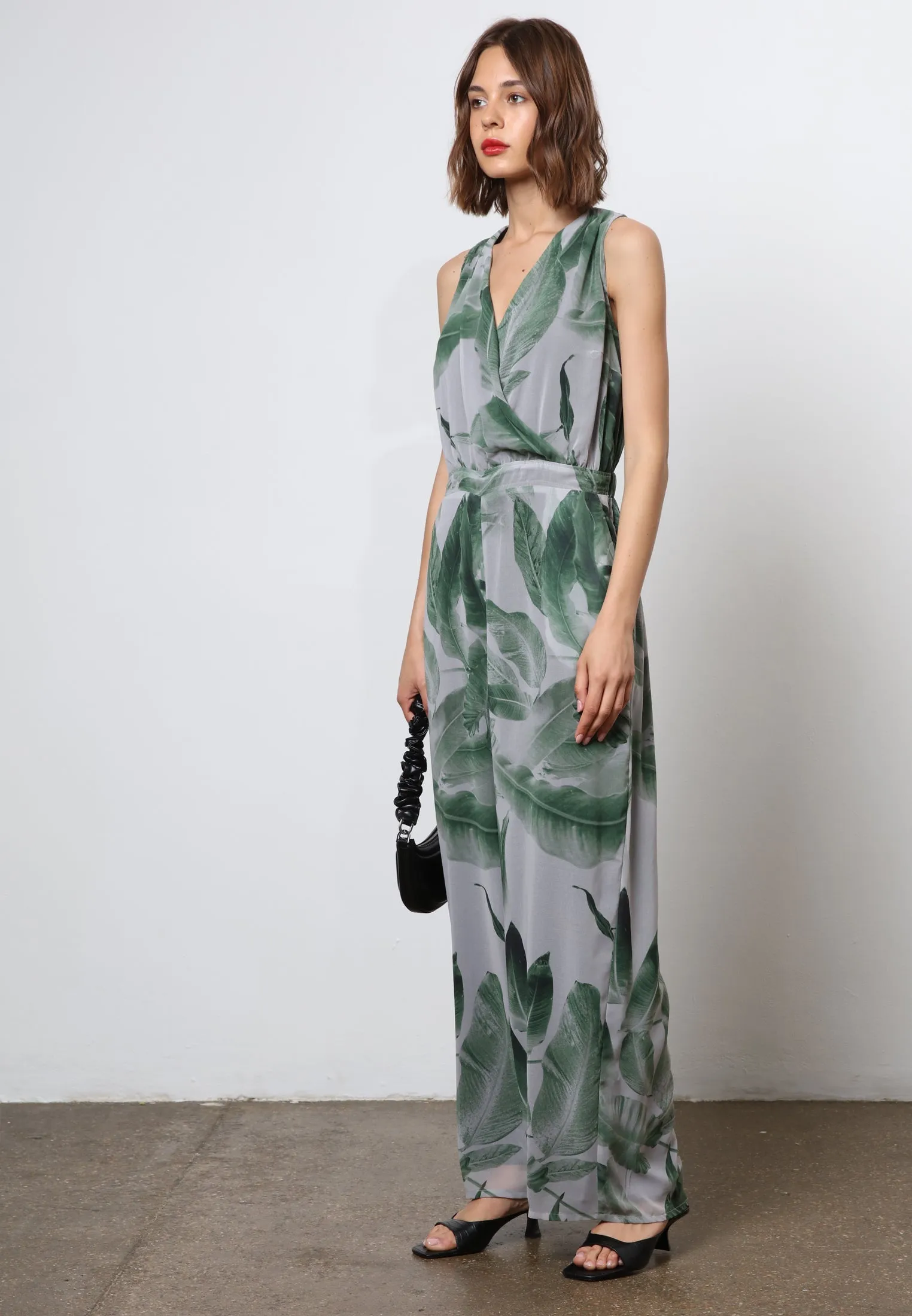 GEM JUMPSUIT BOTANIC GREEN