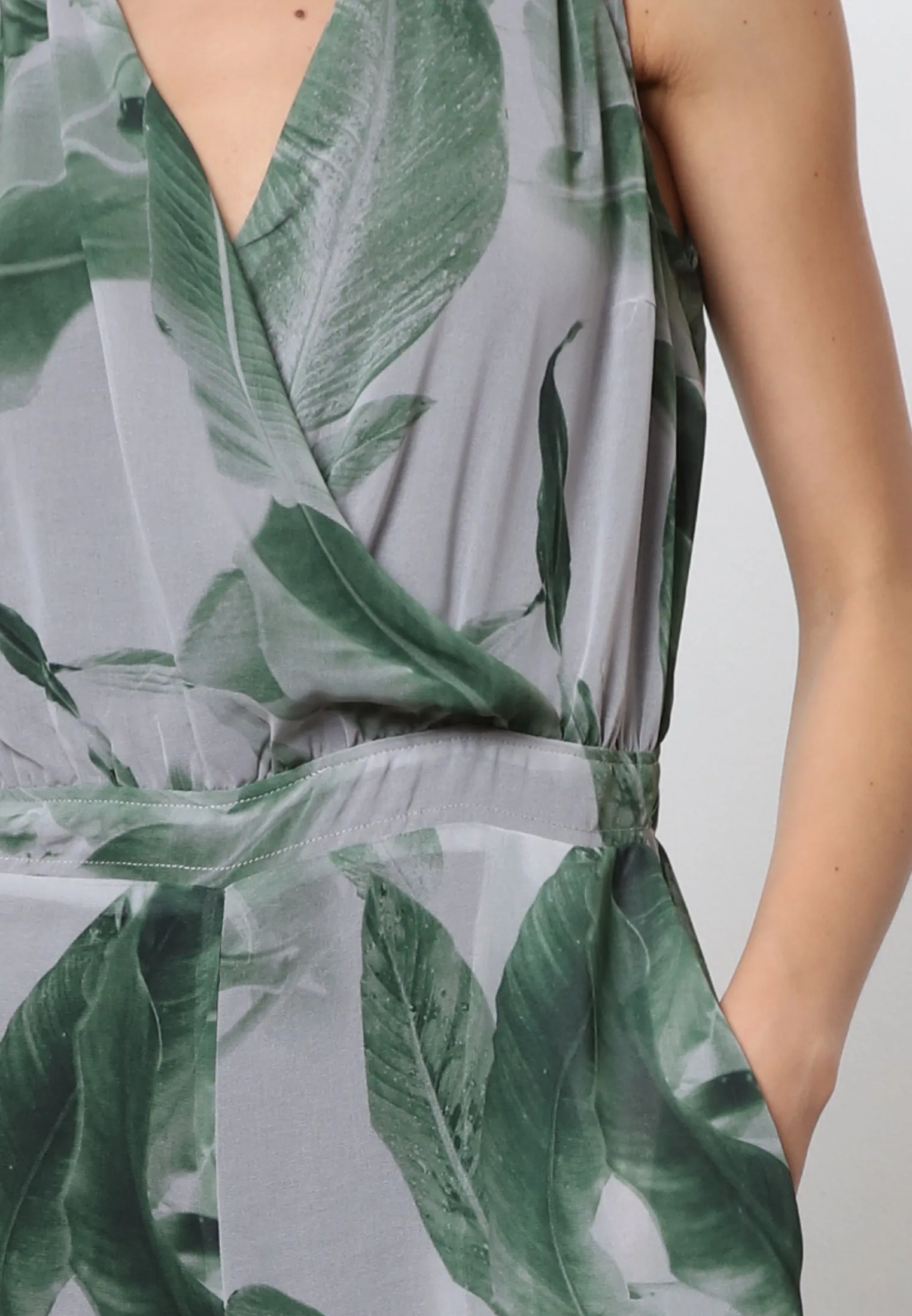 GEM JUMPSUIT BOTANIC GREEN